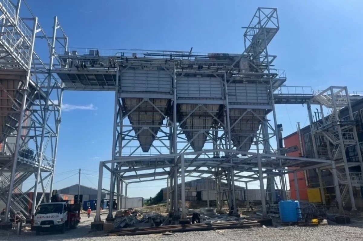    В Ростовской области новый маслоэкстракционный завод готов на 90%