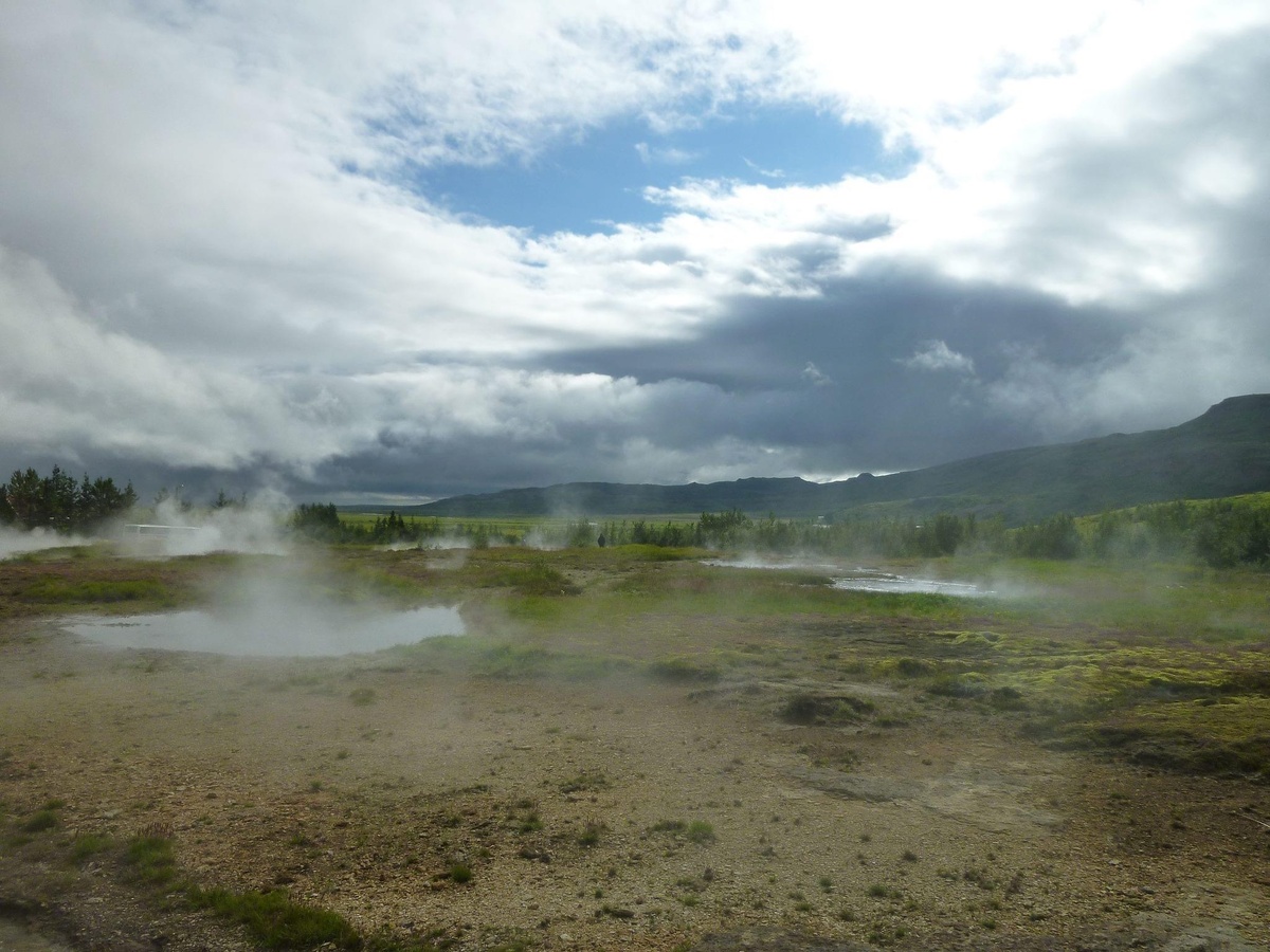 Долина гейзеров. Фото автора 
