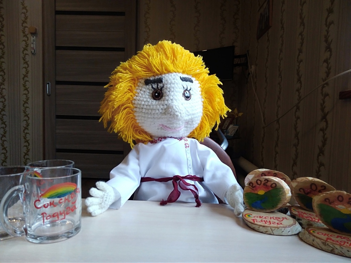 А это Вишка, хранитель малой родины наших односельчан. Архив автора.