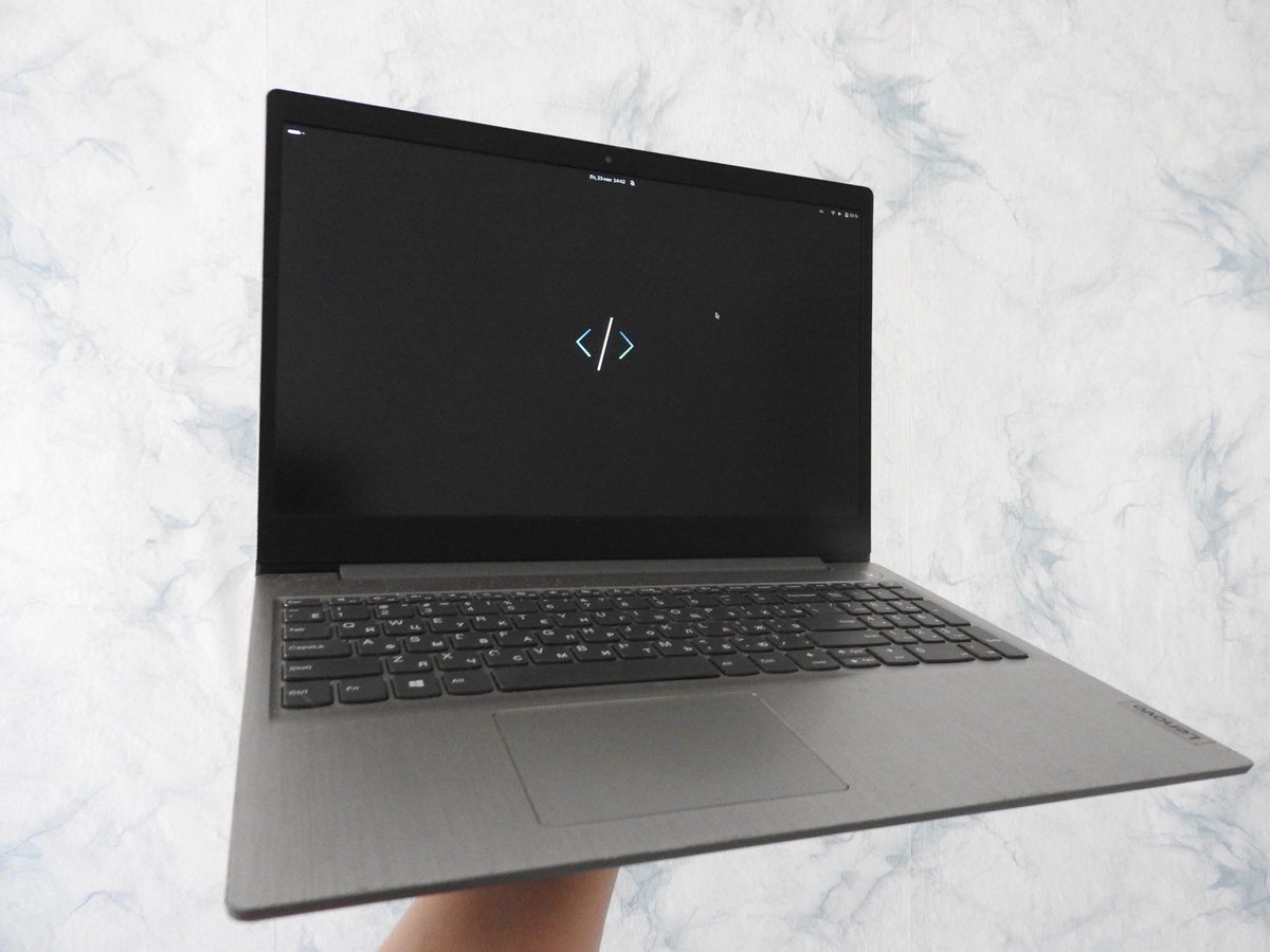 Мой ноутбук