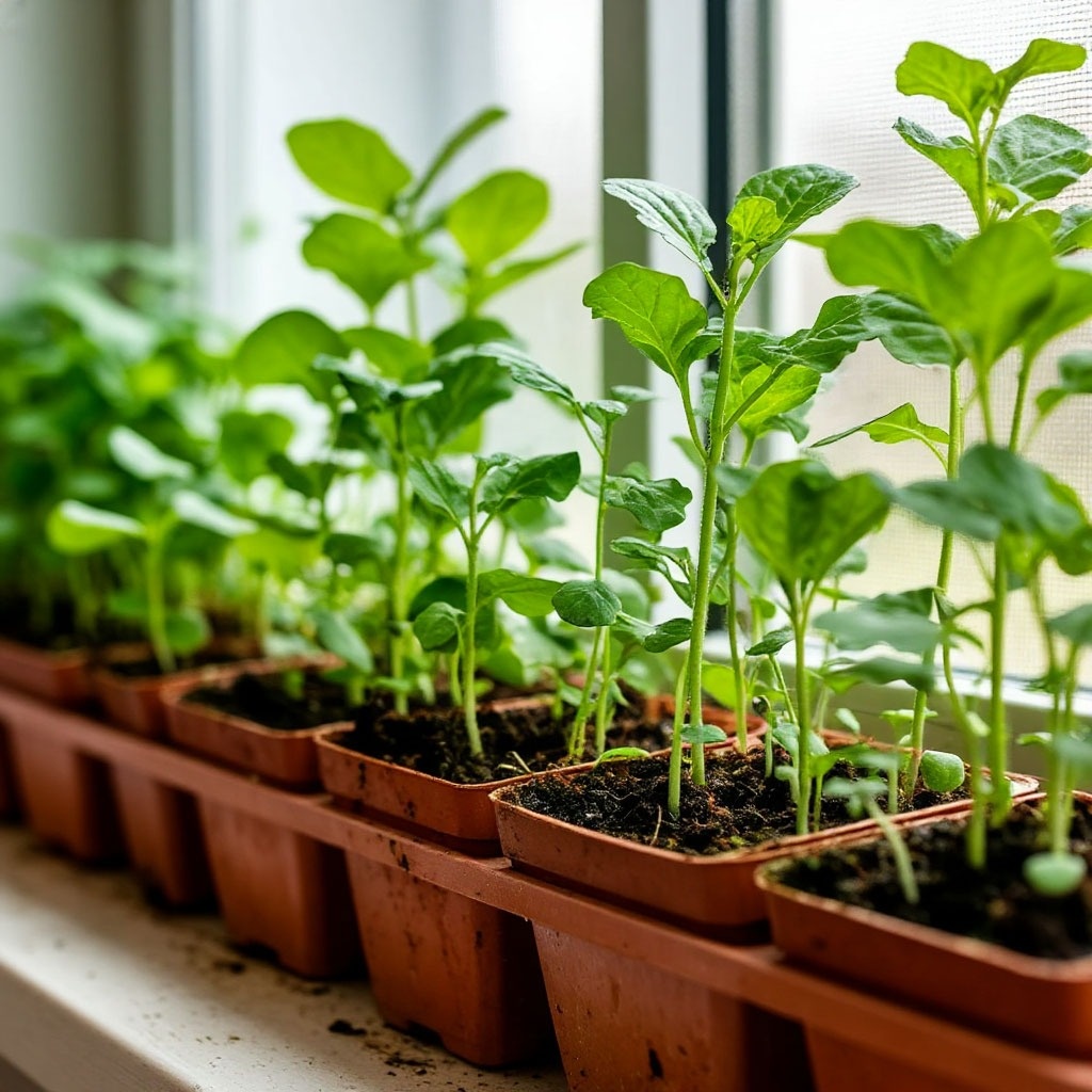 Саженцы на подоконнике: как не вырастить “дохлятину”