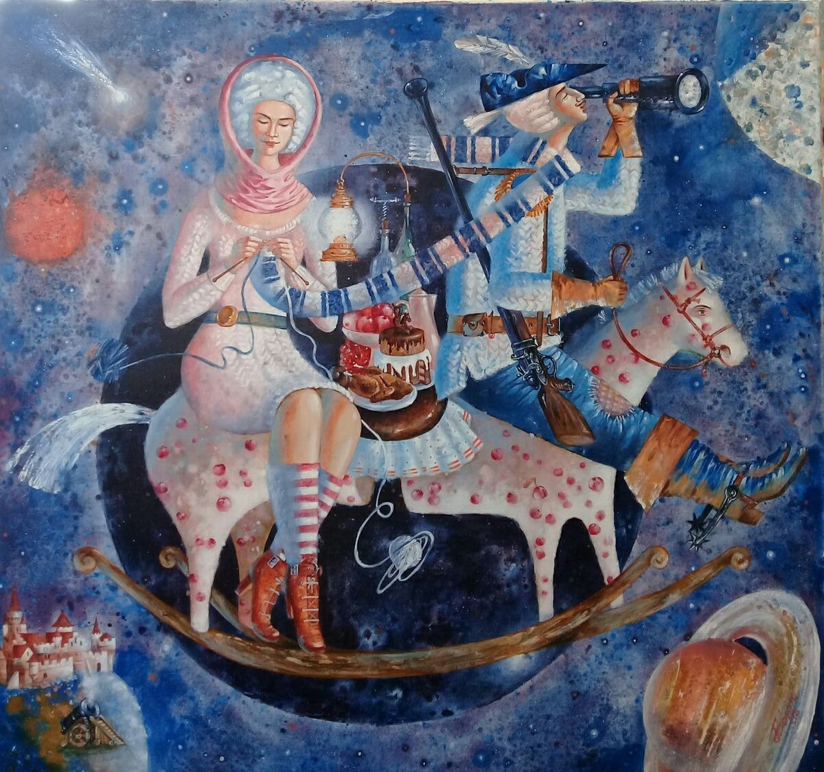 А. Борис. Верхом на ядре навстречу Луне.