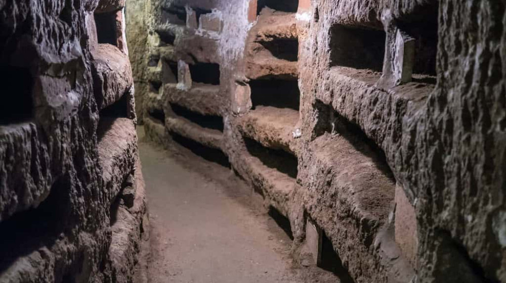    Тайна крипты Барберини как древние римляне освещали катакомбы без электричества