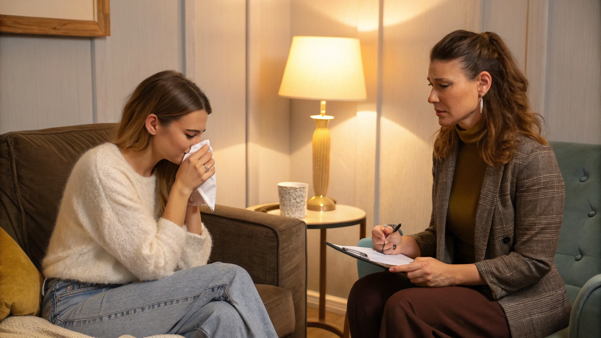 Глаза красные, руки дрожат, а из горла вырывается сдавленный шепот: «Анастасия, он… он ушел! К женщине… которая ему в матери годится!