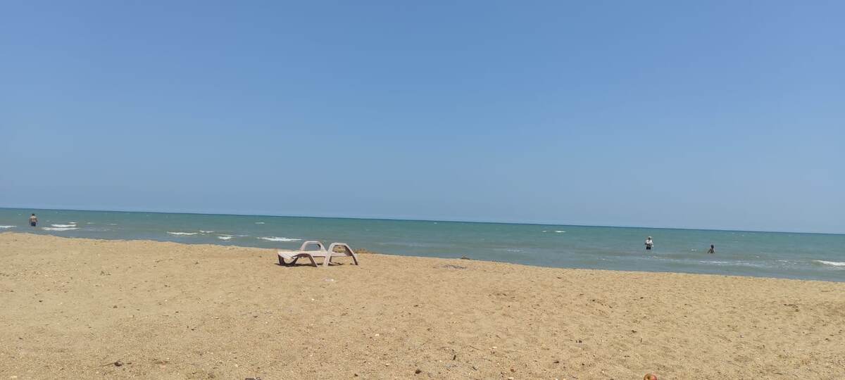 Каспийское море. Манасское взморье - "вершина" пляжного отдыха всего Каспия.