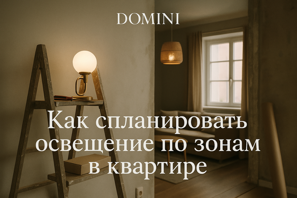    Зонирование света в квартире: секреты создания уюта в Москве