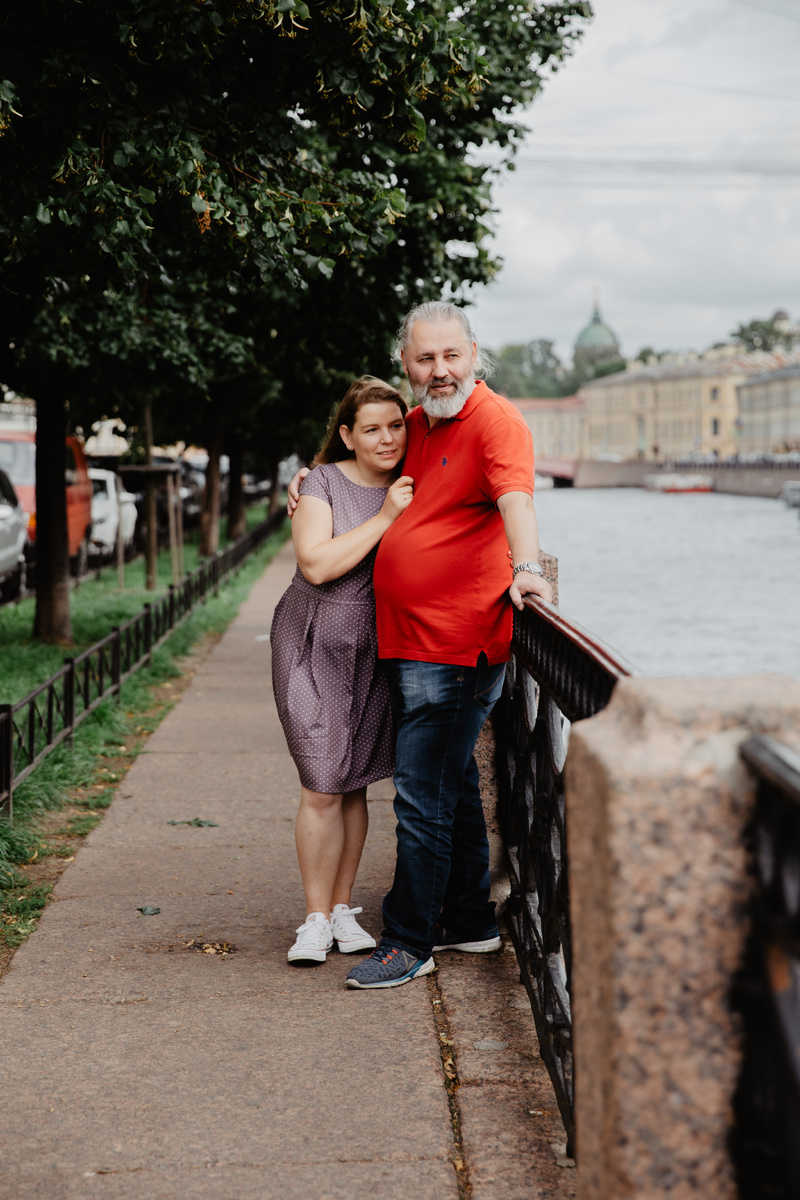 Эта фотосессия сделана в год когда супругу поставили диагноз. 