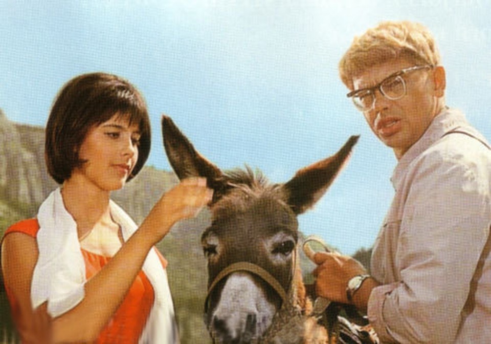 Кадр из фильма «Кавказская пленница, или Новые приключения Шурика» 1966 год реж. Леонид Гайдай