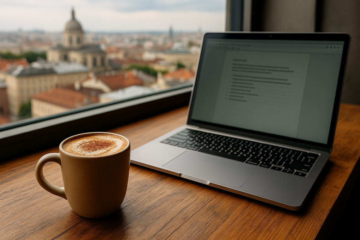 Фрилансер — это свобода. Это кофе с корицей, ноутбук у окна и работа с любой точки мира. 