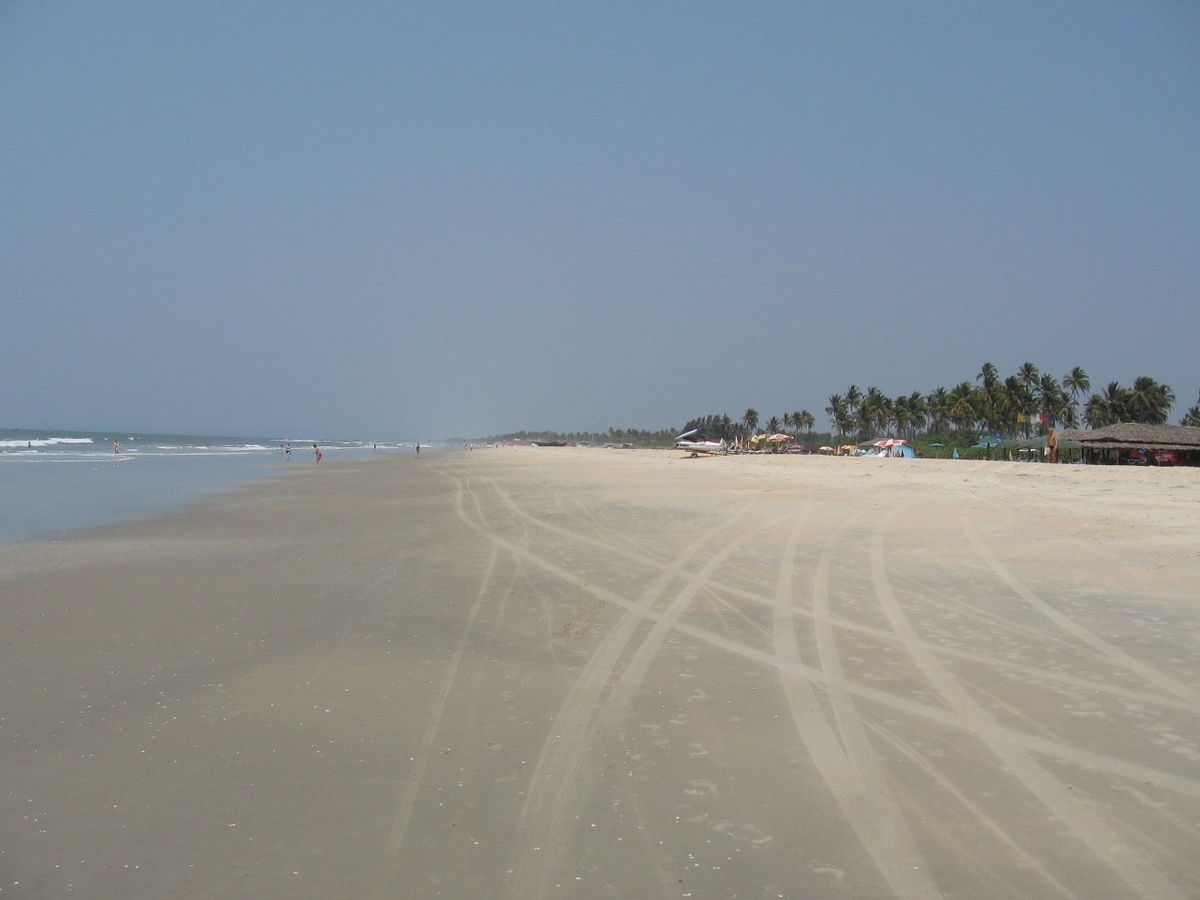 Пляж южного Гоа