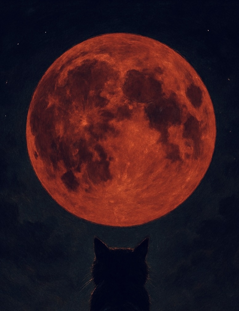 Кровавая скорпионская Луна