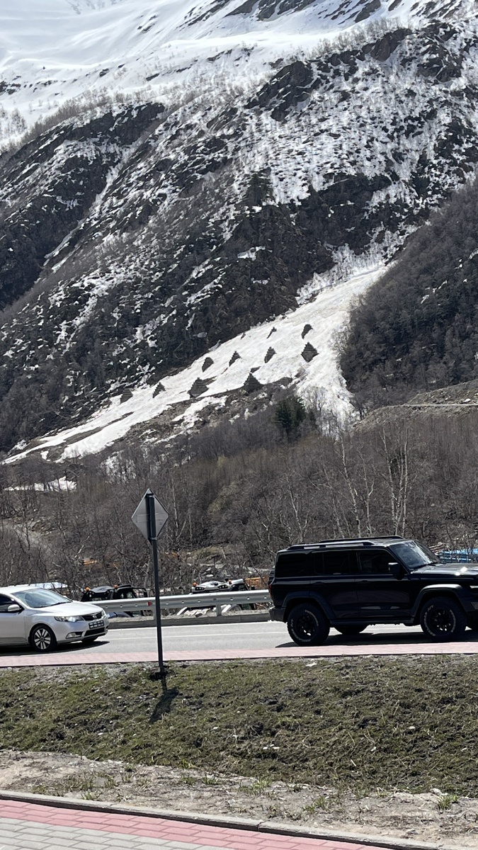 Дорога к Эльбрусу