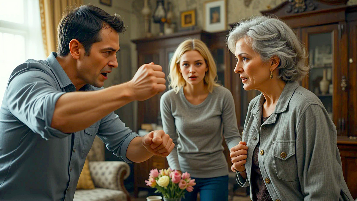 Ты хочешь, чтобы мама жила на улице?! — Нет, я просто не собираюсь платить за её наглость