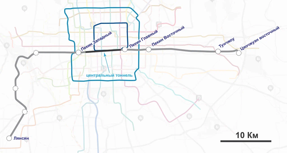 Пекинская пригородная линия S1.