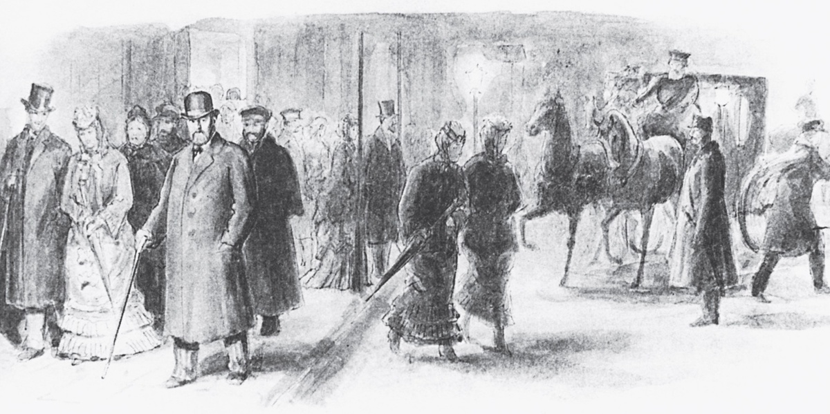 А. Н. Островский у Малого театра