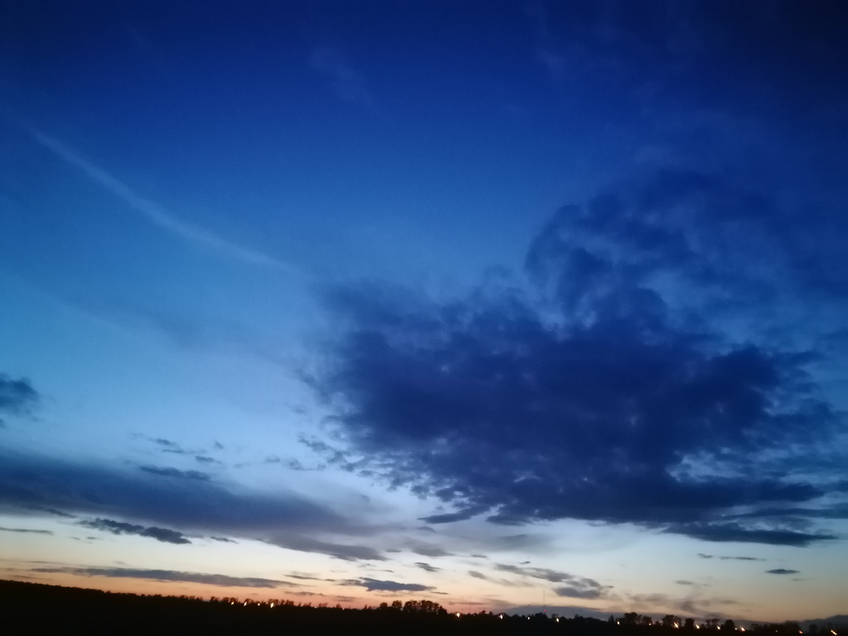 Вечернее небо