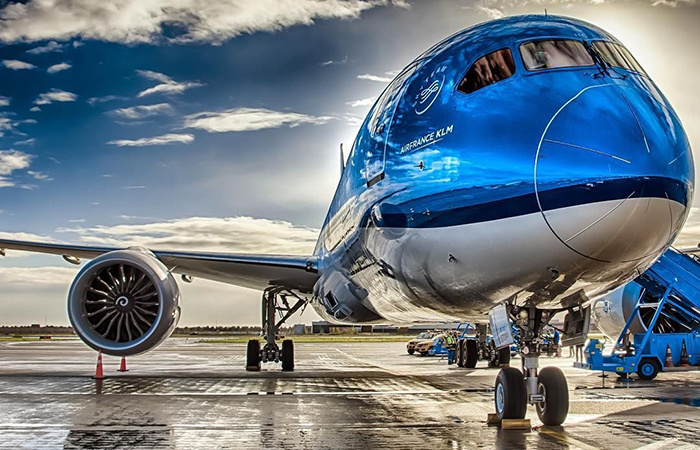 Авиалайнер Boeing 787./ Фото: pinterest.com