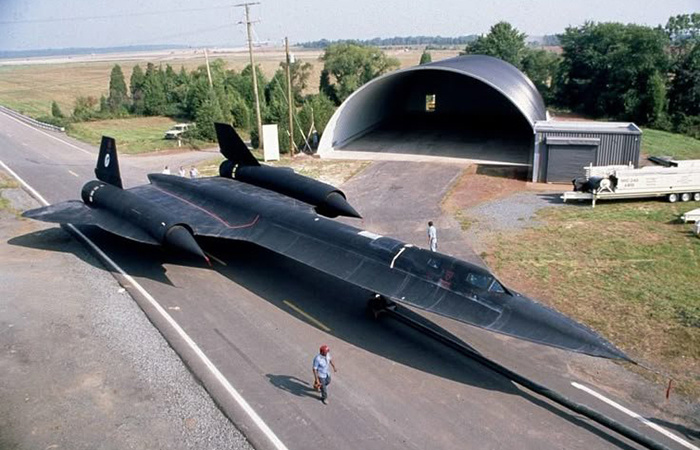 SR-71 Blackbird имеет самый длинный обтекатель./ Фото: pinterest.com