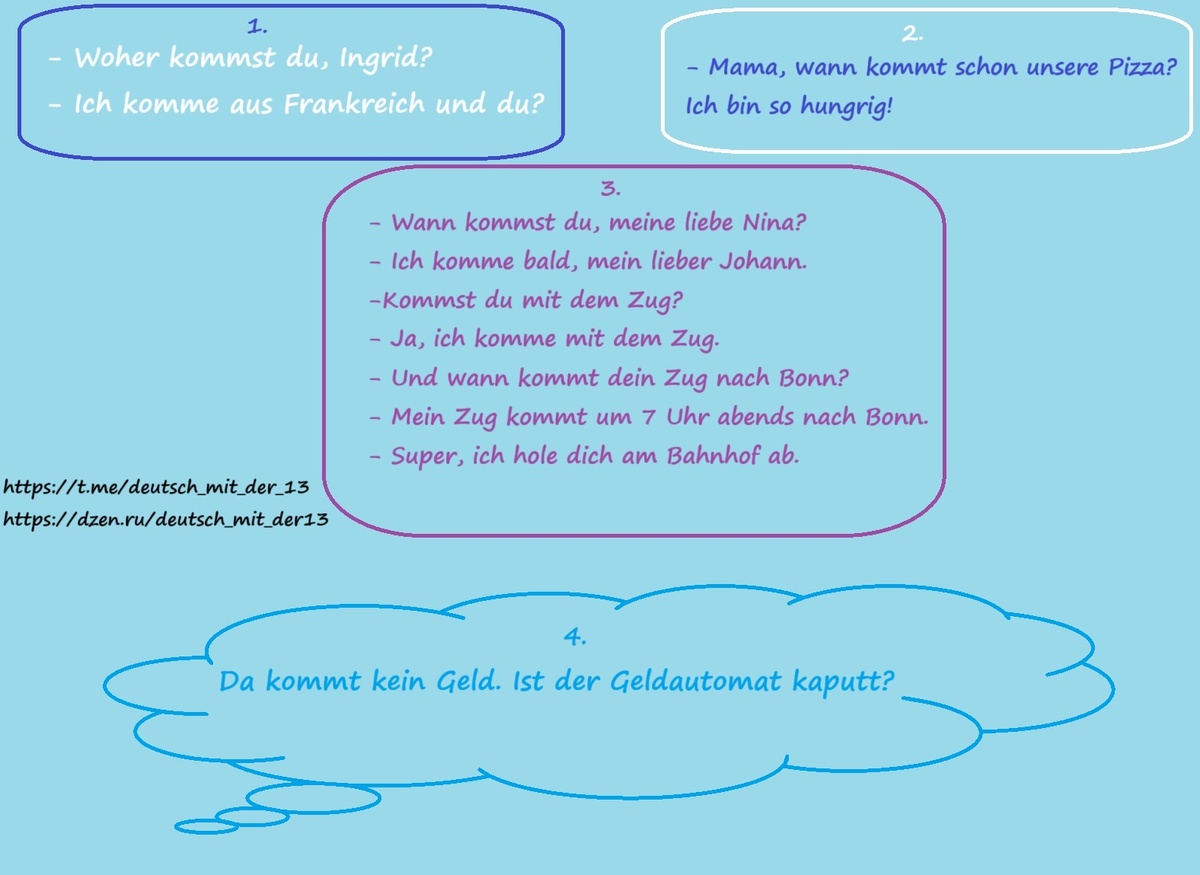 это диалоги уровня А1