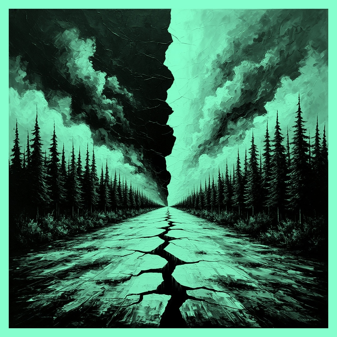 Затем небо раскололось.