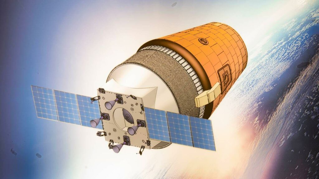 «Гаганьян» в представлении художника. Источник: ISRO