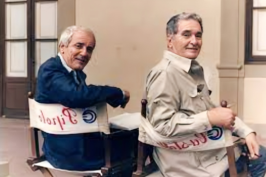 на фото режиссеры фильма Косталлано и Пиполо