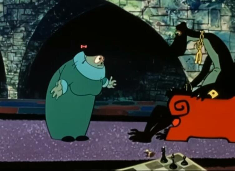    Кадр из мультфильма «Последняя невеста Змея Горыныча», студия «Союзмультфильм», 1978 г.