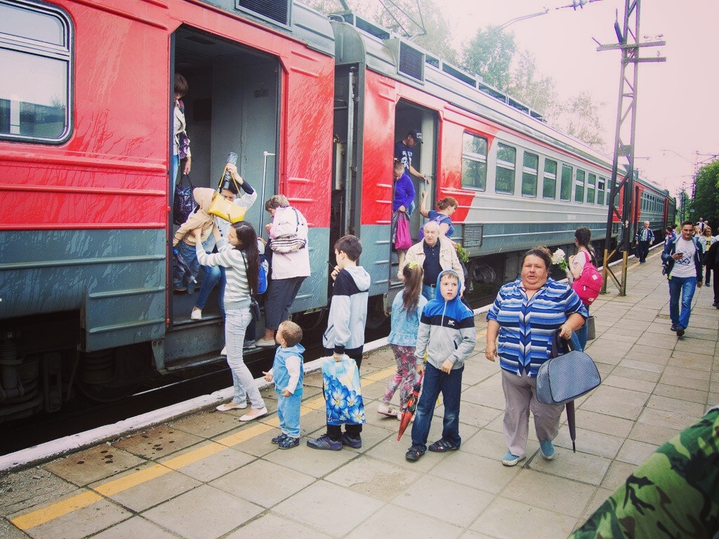 Где в России преимущественно высокие платформы для электропоездов? Фото: ru-railway.livejournal.com