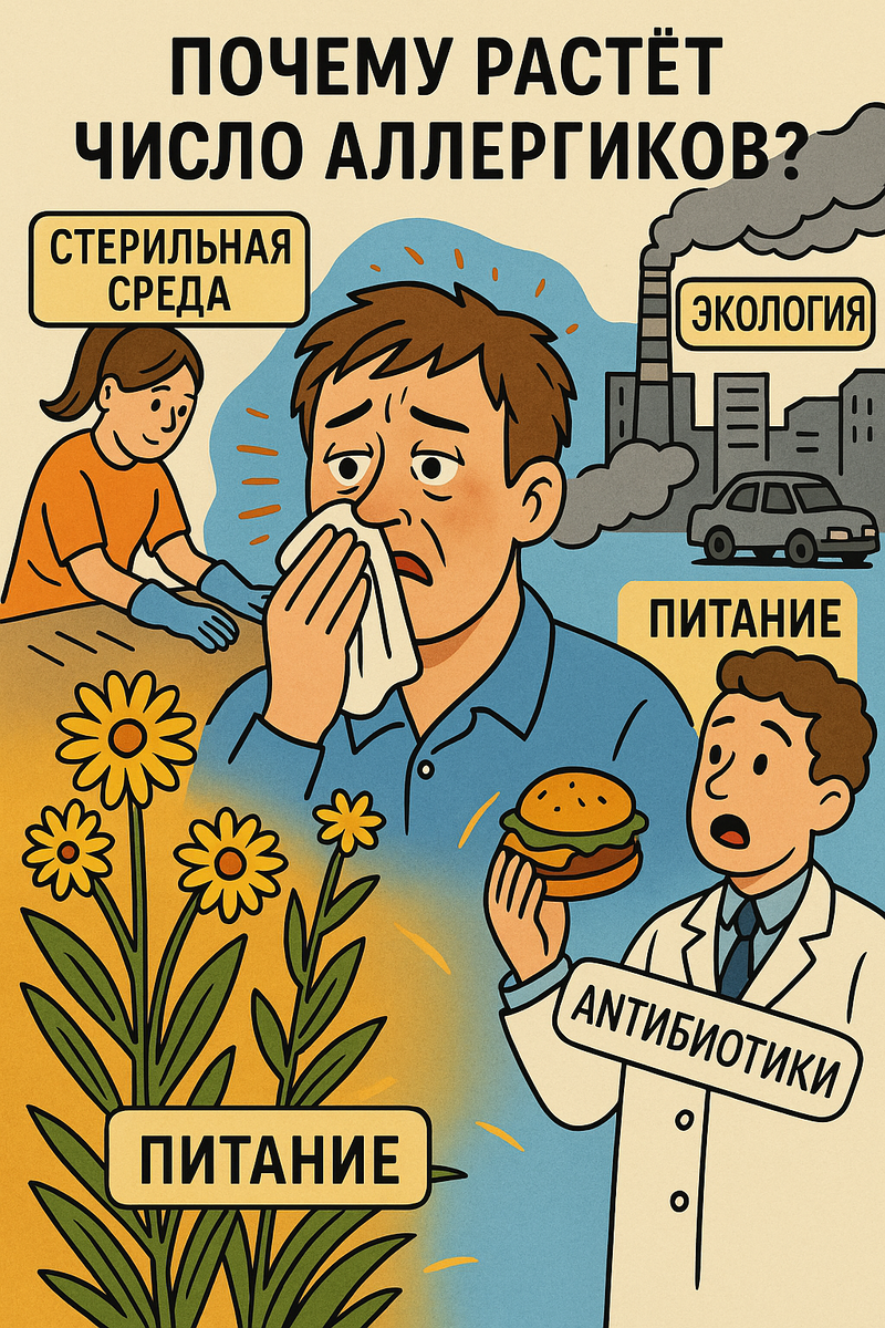 Аллергия в каждой семье: почему в России резко выросло число аллергиков
