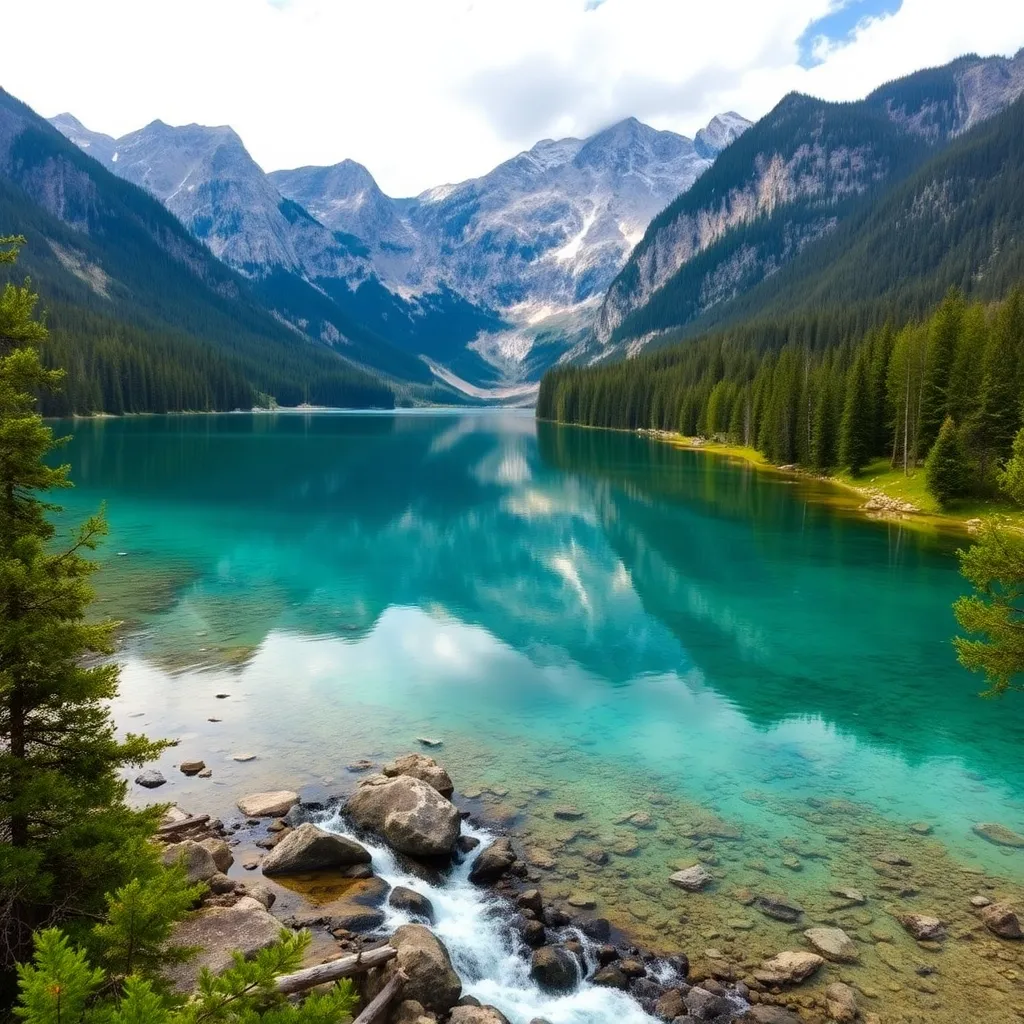  Телецкое озеро - "Жемчужина Алтая". Одно из самых удивительных и загадочных мест России.