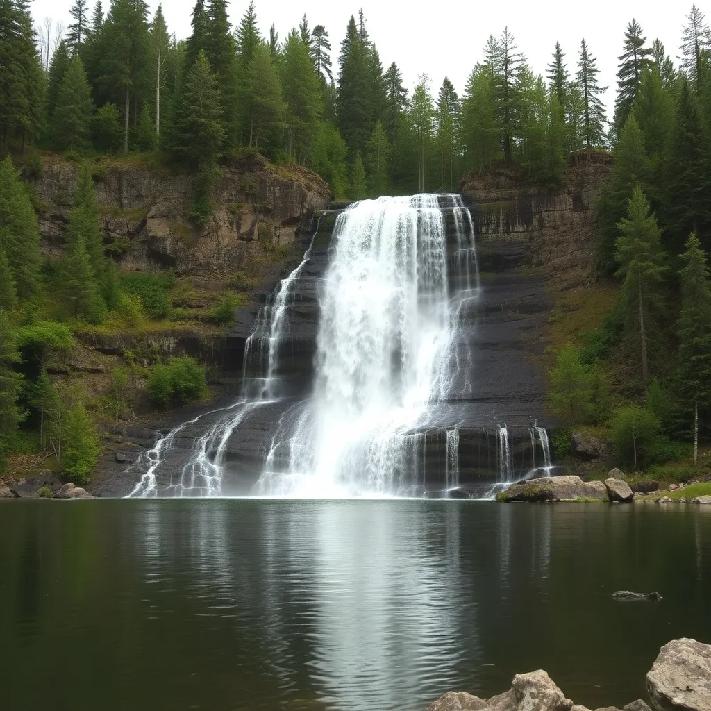  Водопад Корбу- Священное  место Алтайцев. 