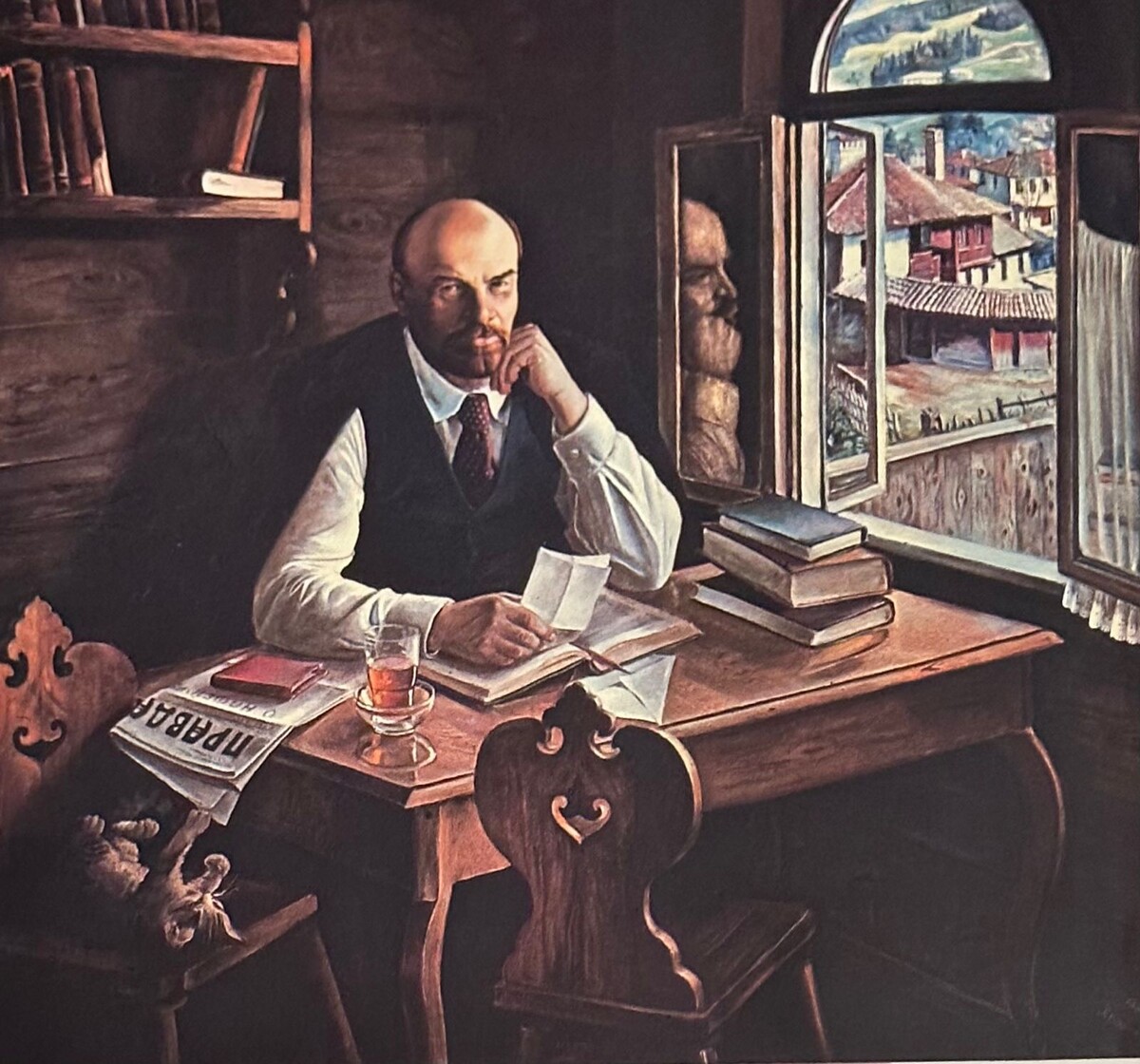 Михаил Абдурахманов. «Ленин в Закопане (Польша)». 1980