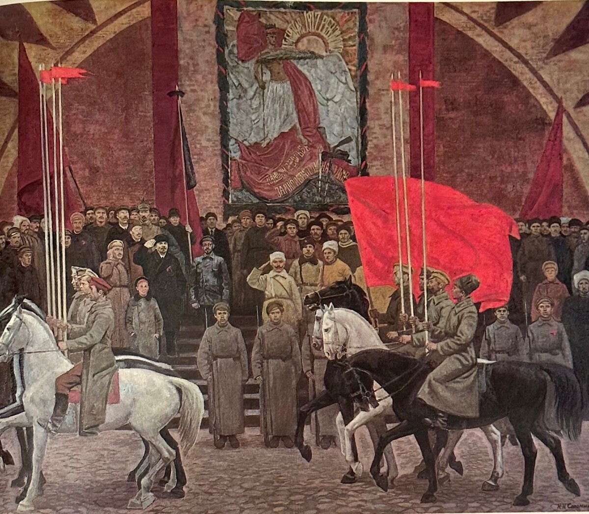 Николай Соломин. «Первый парад». 1972