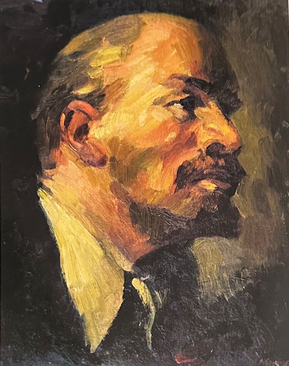 Владимир Кононов. «Ленин - вождь». 1988