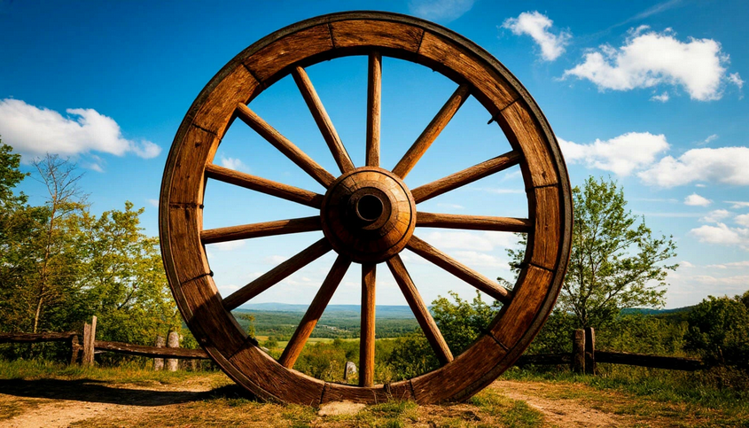 Колесо: символ прогресса, который до сих пор крутит историю