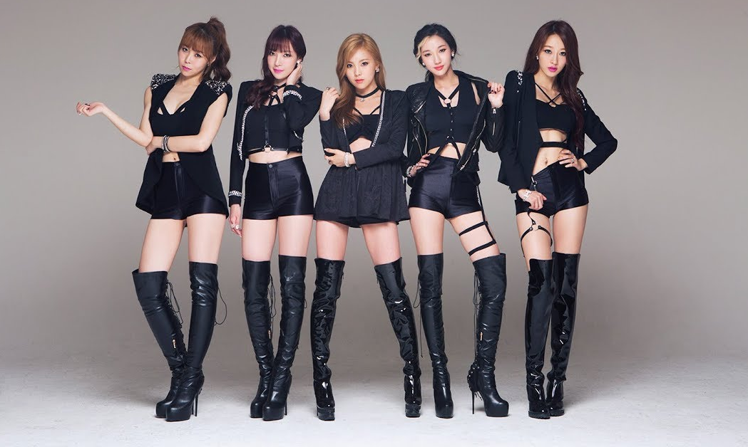 Корейская гёрл-группа 9 Muses пошла по науке - ровно пять участниц
