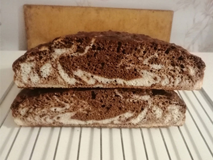 Пирог «Зебра»