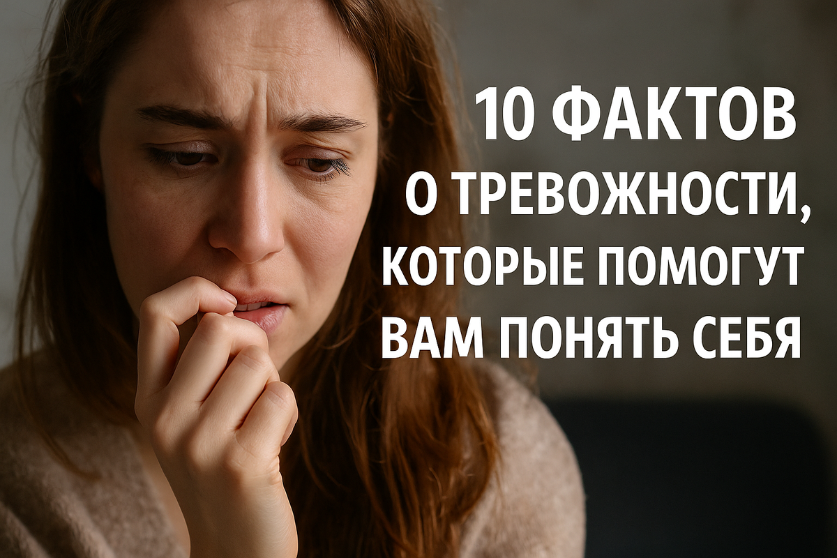 10 фактов о тревожности, которые помогут вам понять себя