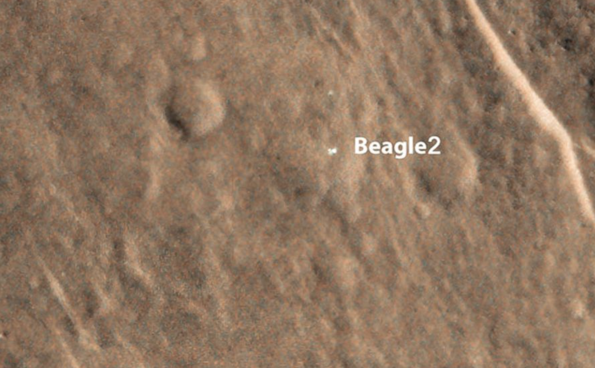 Снимок поверхности марса