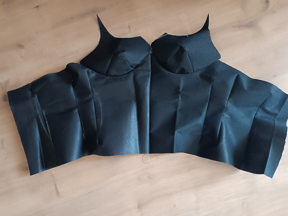 Черновой корсаж по этой выкройке