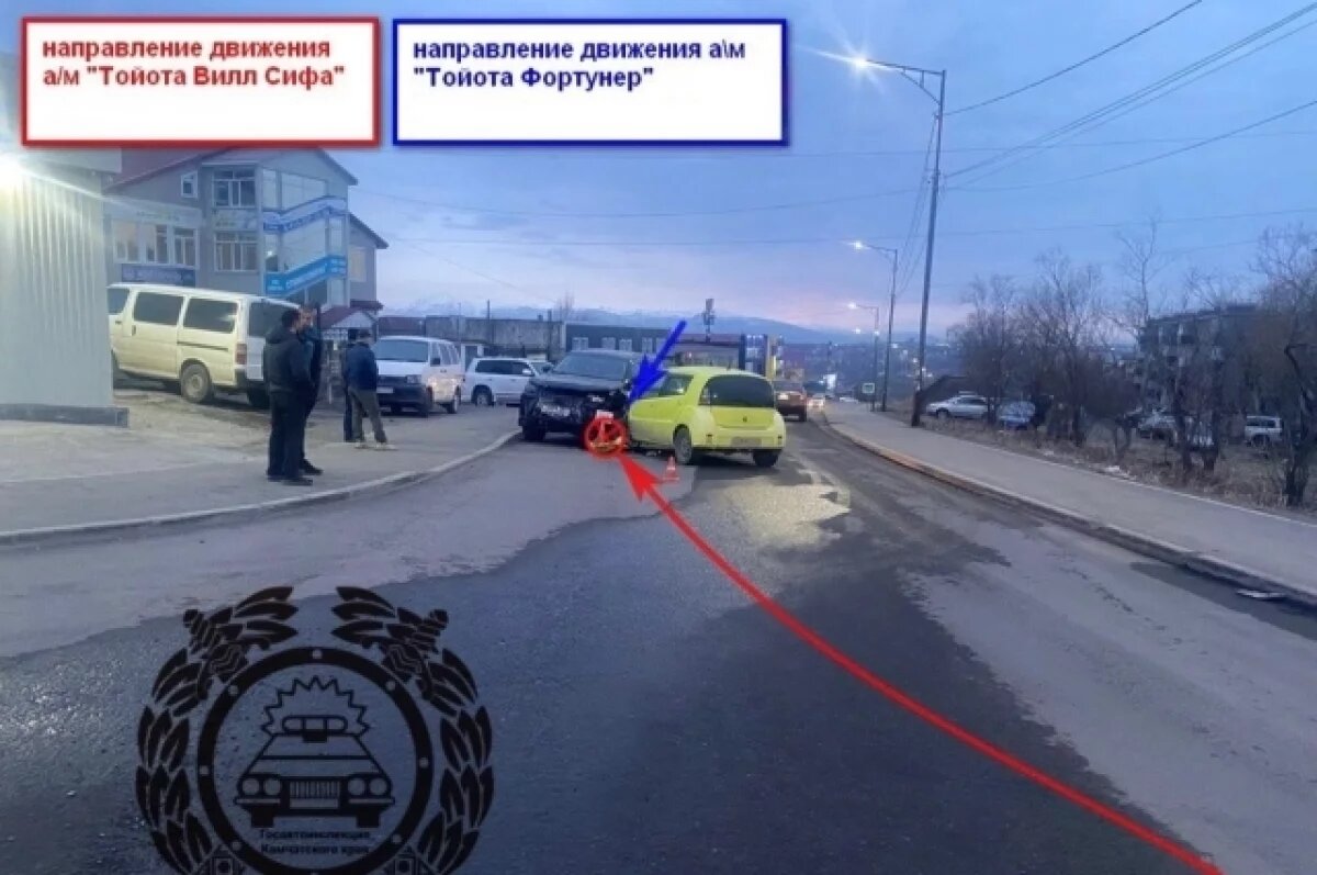    Женщина-водитель получила травмы в ДТП на Автомобилистов в Петропавловске