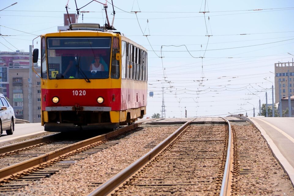    Трамвай в Барнауле. Источник: Виталий Барабаш