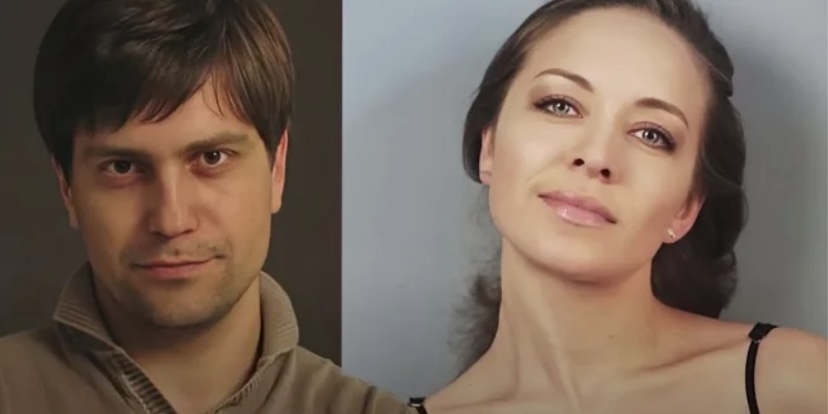 Виталий Кудрявцев и Серафима Низовская 