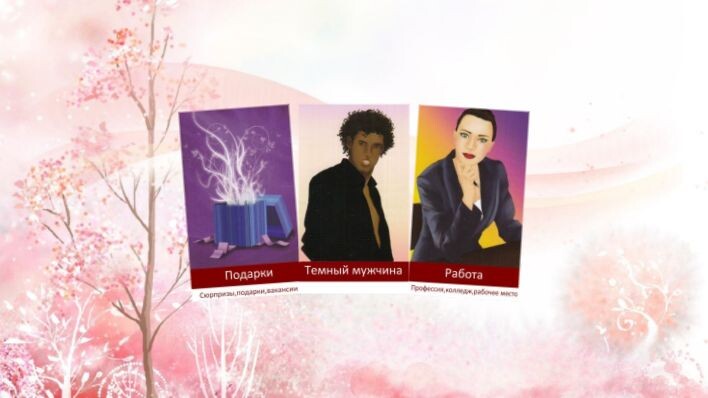 Любовный оракул Амиры. Фото автора.