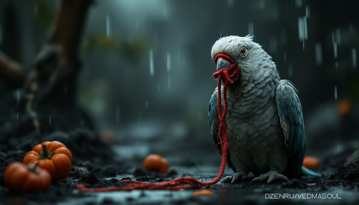 Авторское изображение @vedmasoul. Cгенерировано ИИ. Признаки и симптомы порчи