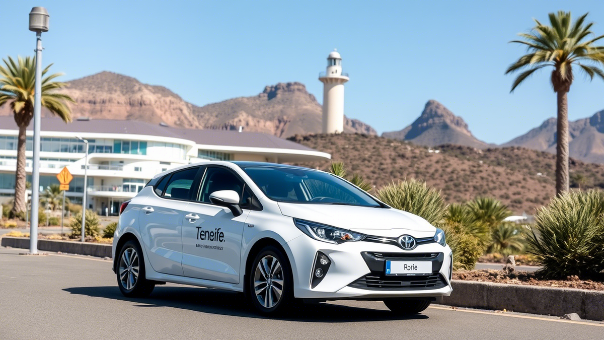 Арендованный автомобиль на Тенерифе 
