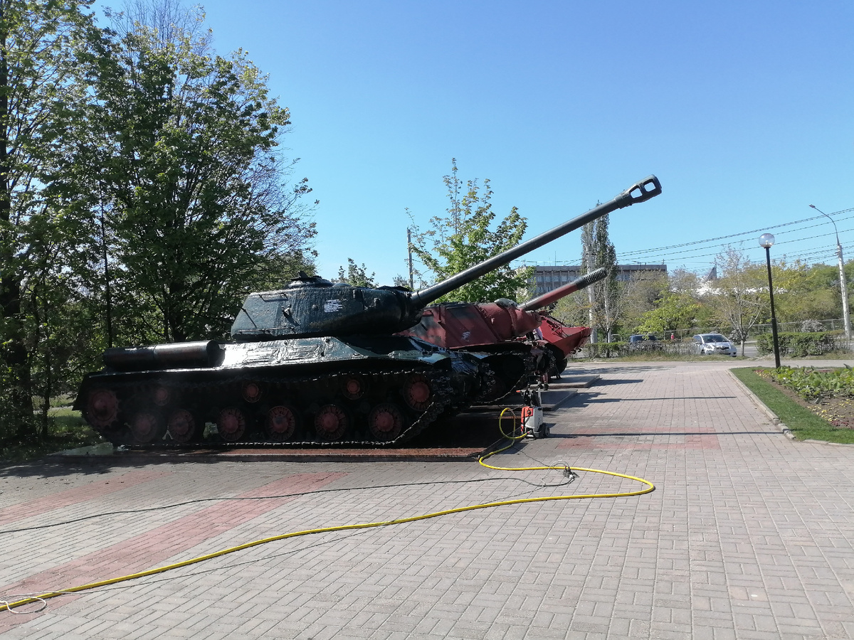 Технику приводили в порядок к 9 мая