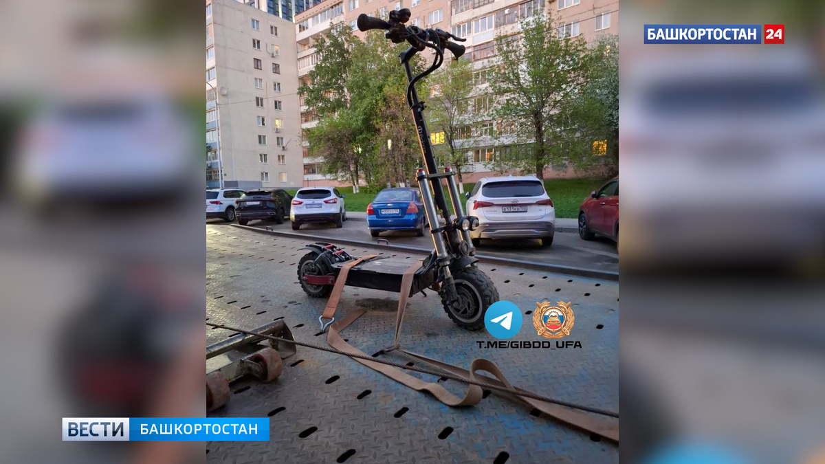    В Уфе 41-летнего электросамокатчика могут привлечь к уголовной ответственности за пьяное вождение