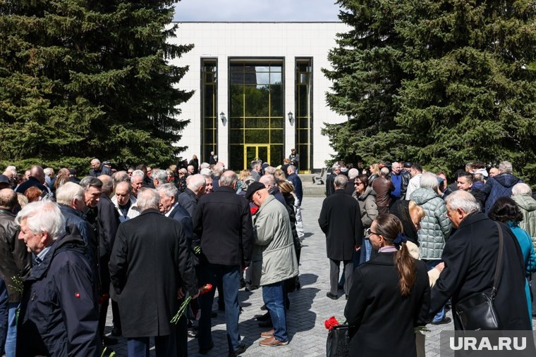 Прощание с бывшим главой ЦБ РФ Геращенко в здании Центральной клинической больницы в Москве. Фото: Михаил Метцель/ТАСС