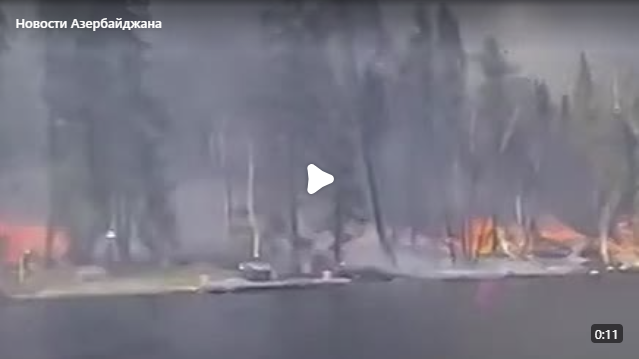 В канадской провинции Манитоба из-за сильных лесных пожаров погибли два человека